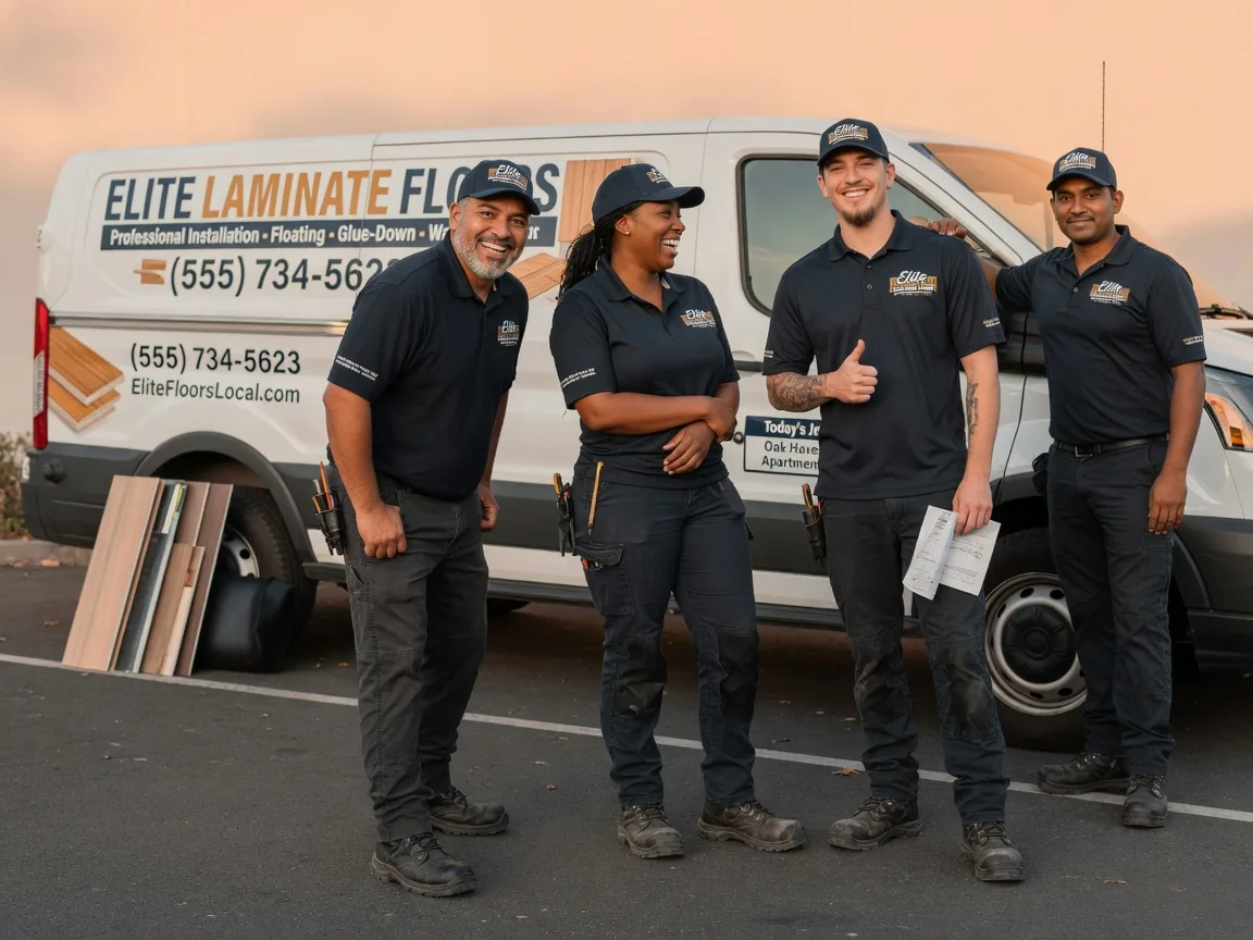 Laminate flooring installation company in Girard, OH